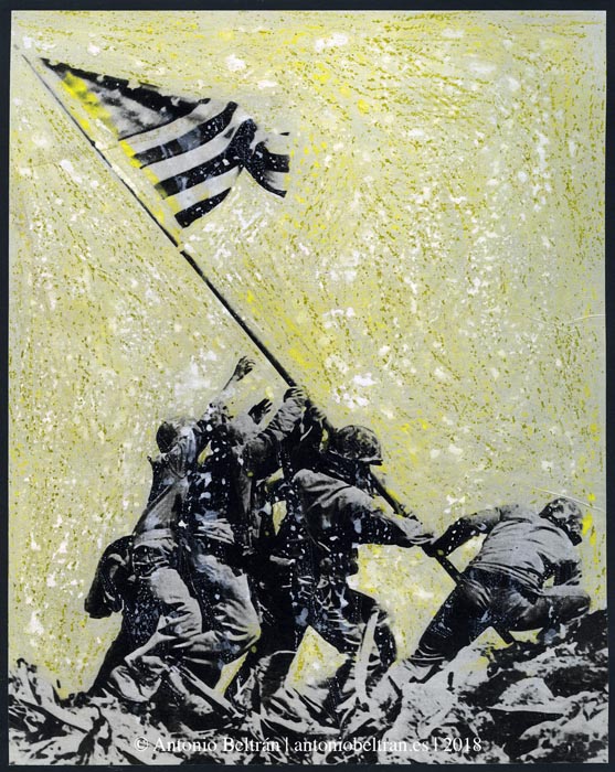 gran masturbador collage dali fotografia arte politica sociologia antropologia subvertising contrapublicidad Antonio Beltran