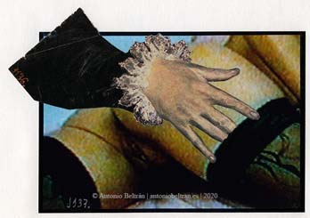 mano en culo mujer collage erotica poesia aubvertising contrapublicidad Antonio Beltrán